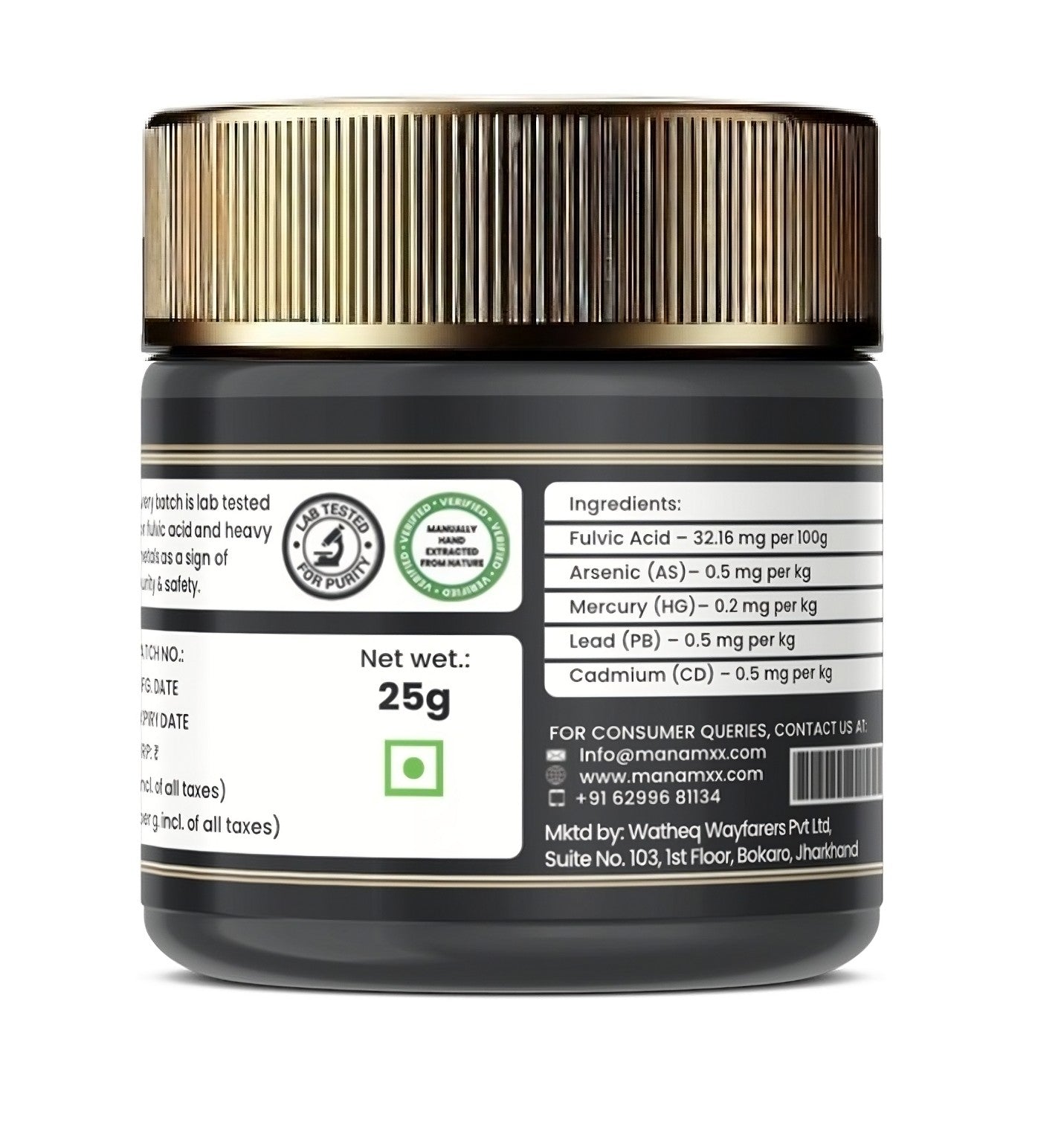 Mana Maxx Shilajit – Pure Himalayan Power