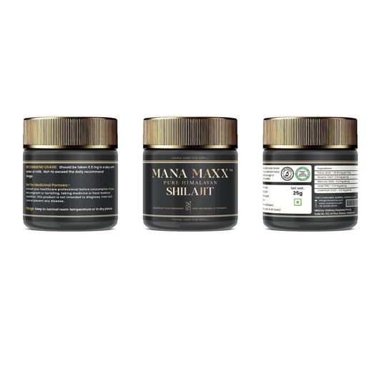 Mana Maxx Shilajit – Pure Himalayan Power